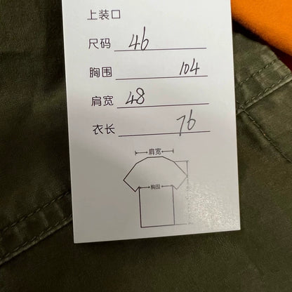 Classic Gucci Green Striped M65 Jacket