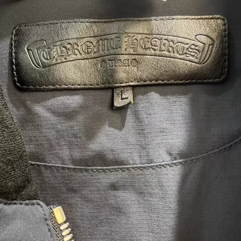 Chrome Hearts Black Padded Cross Jacket