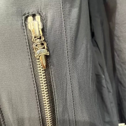 Chrome Hearts Black Padded Cross Jacket