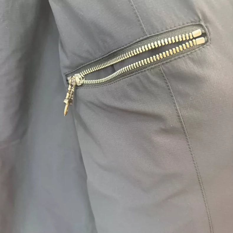 Chrome Hearts Black Padded Cross Jacket