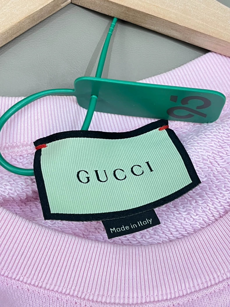 Pink Gucci Strawberry Sweatshirt for Men