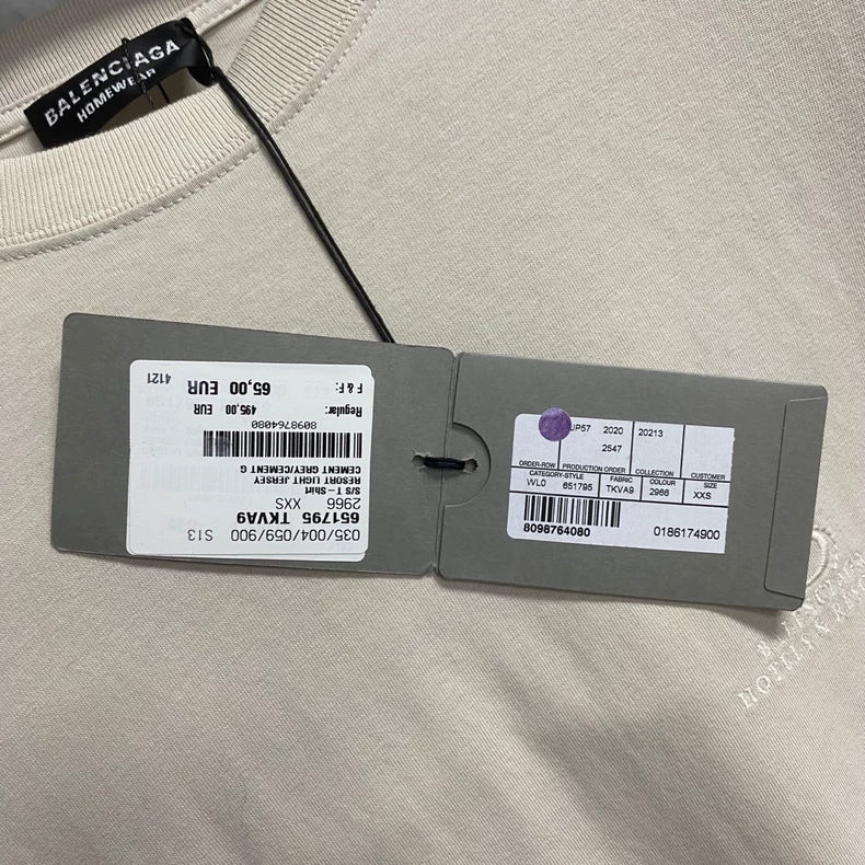 Balenciaga Logo Short Sleeve T-Shirt