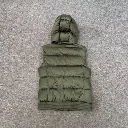 Prada Hooded Vest in Green