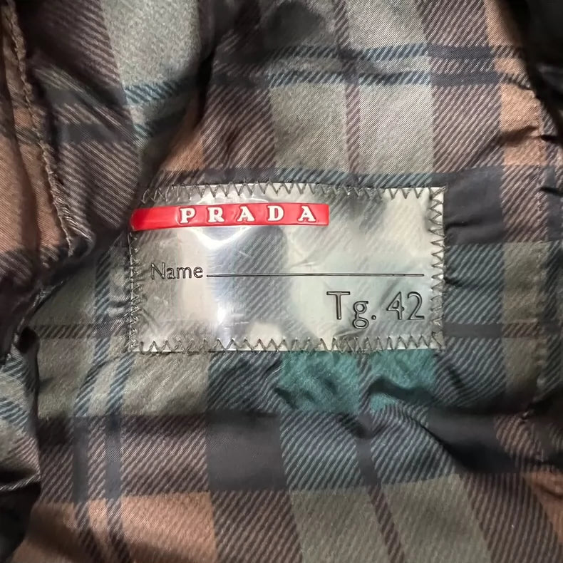 Prada Hooded Vest in Green