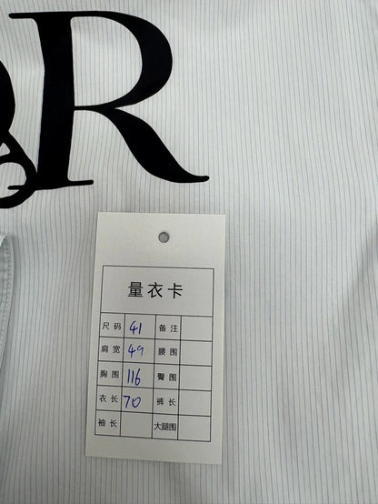 Dior White Logo Shirt
