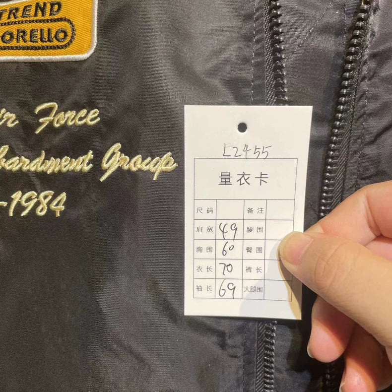 Vintage Black Flight Jacket for Stylish Wear