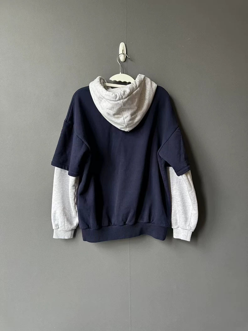 Celine Two-Tone Hoodie Sweatshirt