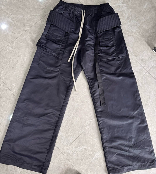Rick Owens Nylon Cargo Pants M