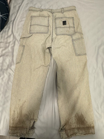 ERD Striped Cargo Pants with Patches-yf