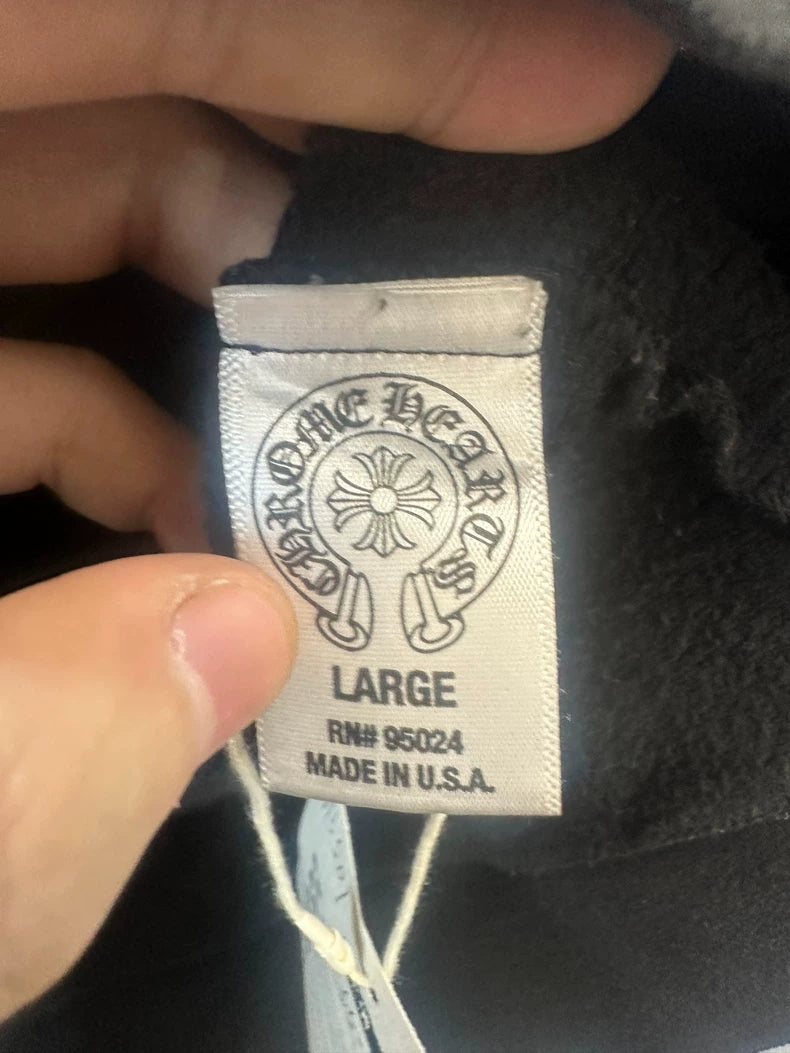 Chrome Hearts Sweatshirt with Silver Accents