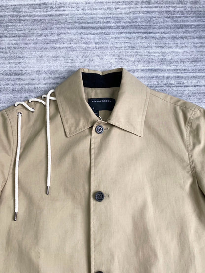 Craig Green Khaki Trench Coat-zp