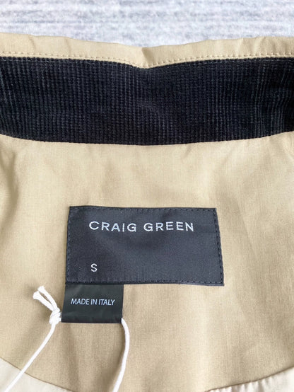 Craig Green Khaki Trench Coat-zp