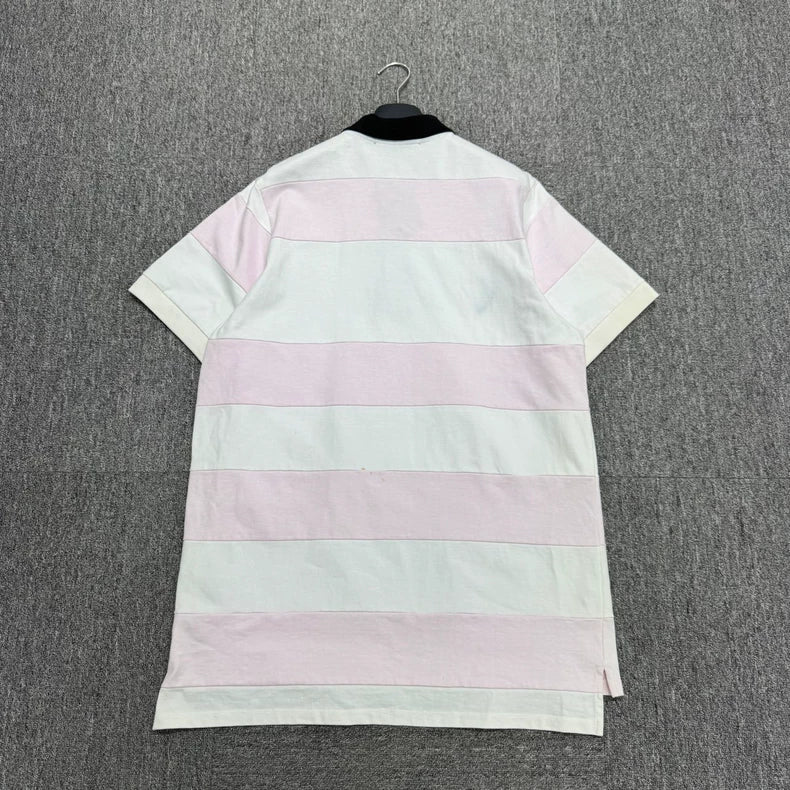 Prada Color Block Short Sleeve Polo Shirt-zp