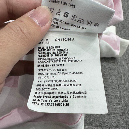 Prada Color Block Short Sleeve Polo Shirt-zp