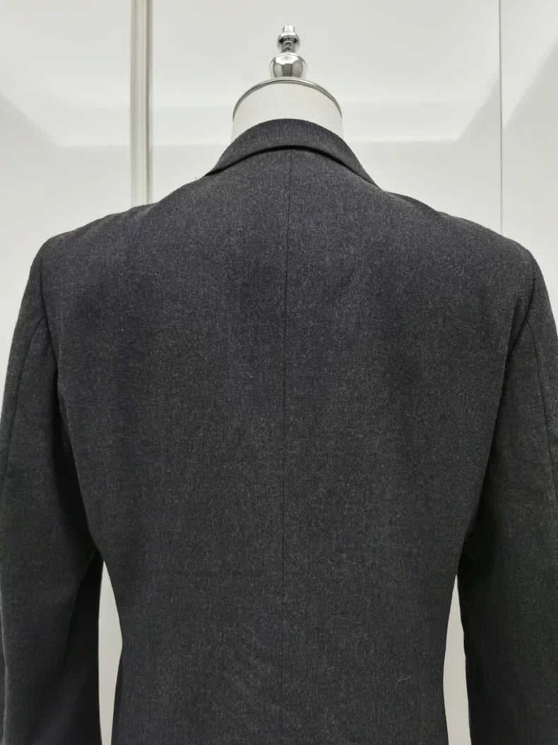 Comme des Garcons Wool Peak Lapel Blazer