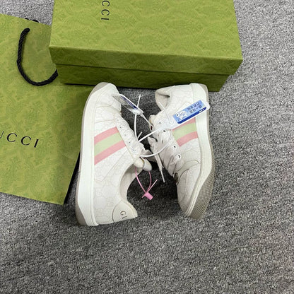 Gucci Screener Casual Sneakers With Box
