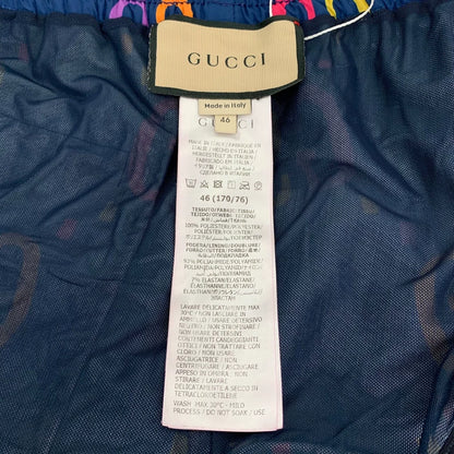 Gucci Colorful Logo Print Shorts