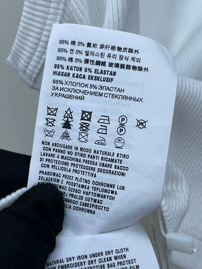 miumiu Beaded Letter Tank Top