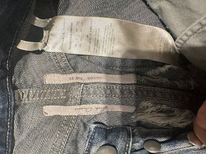 Rick Owens 23FW Distressed Denim Pants