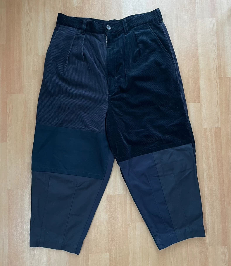 COMME des GARCON HOMME Patchwork Casual Pants S