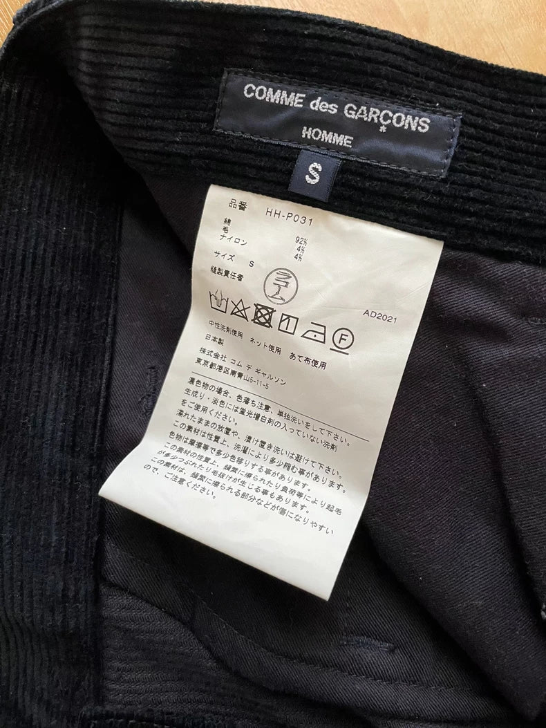 COMME des GARCON HOMME Patchwork Casual Pants S