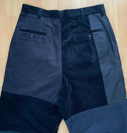 COMME des GARCON HOMME Patchwork Casual Pants S