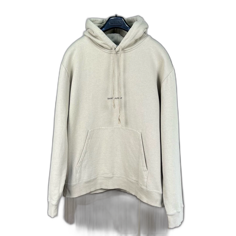 Saint Laurent Printed Letter Hoodie in XL
