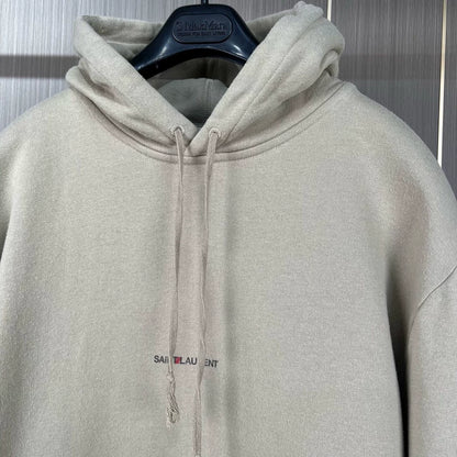 Saint Laurent Printed Letter Hoodie in XL