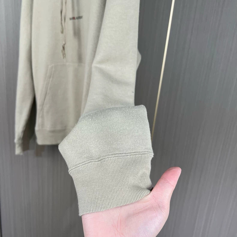 Saint Laurent Printed Letter Hoodie in XL