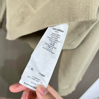 Saint Laurent Printed Letter Hoodie in XL