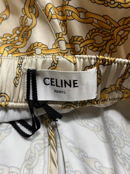 Celine Silk Sports Pants