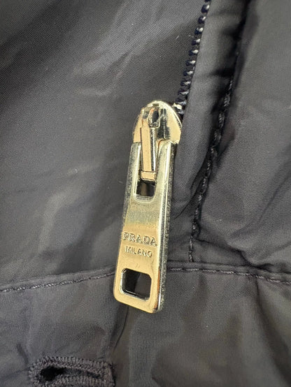 Prada Navy Blue Zip Jacket