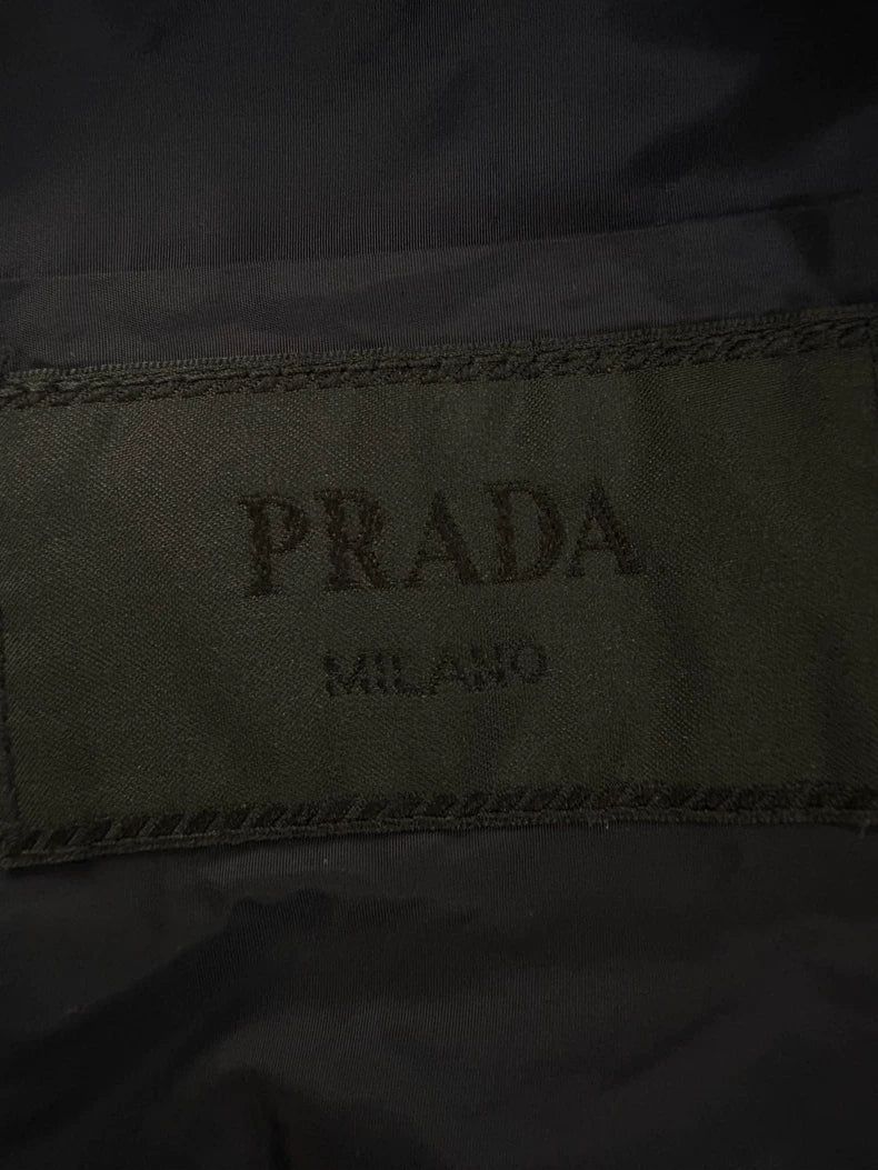 Prada Navy Blue Zip Jacket