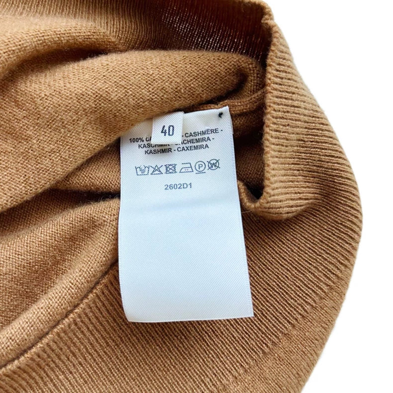 Hermes Classic Cashmere Sweater Size 40