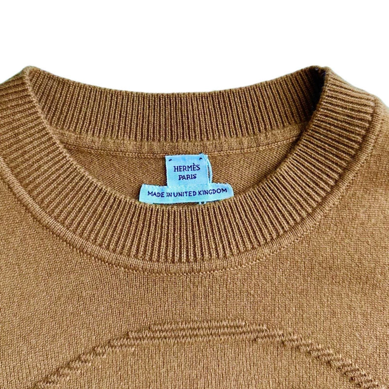Hermes Classic Cashmere Sweater Size 40