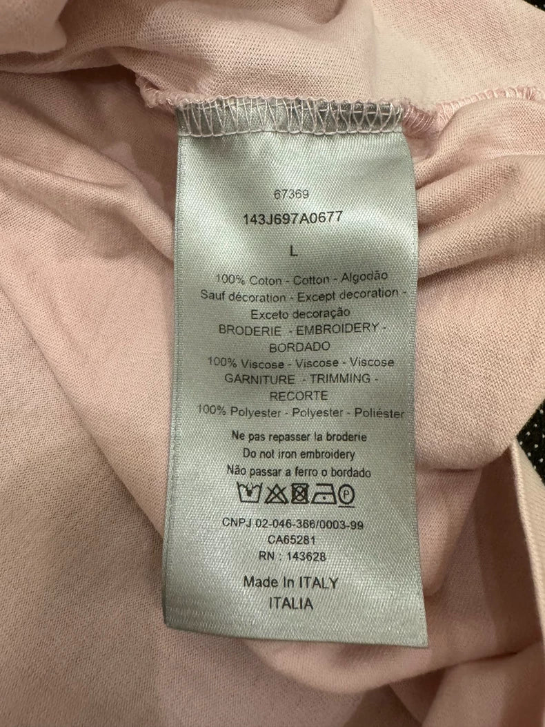 Dior x Kenny Scharf Pink T-Shirt