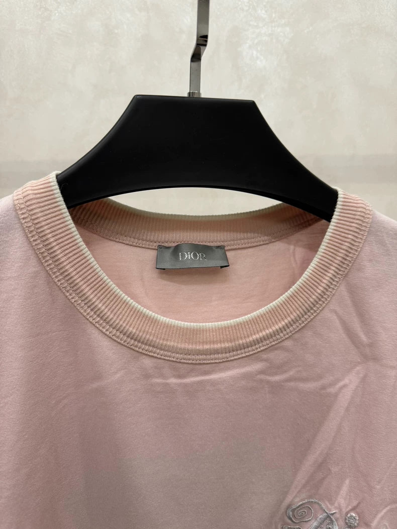 Dior x Kenny Scharf Pink T-Shirt