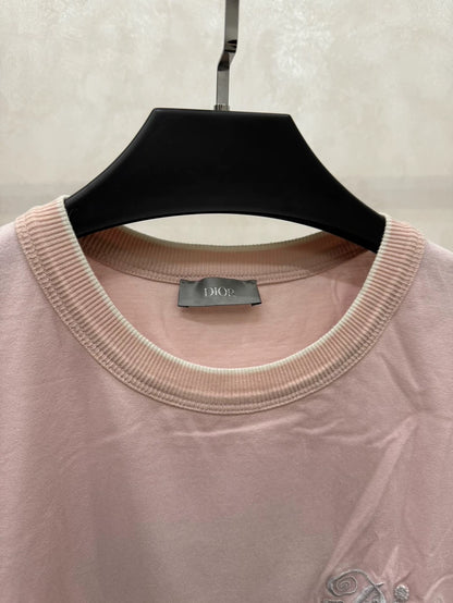 Dior x Kenny Scharf Pink T-Shirt