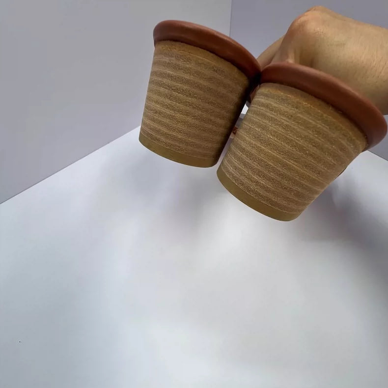 Hermes Brown Half Slippers 40.5 Size