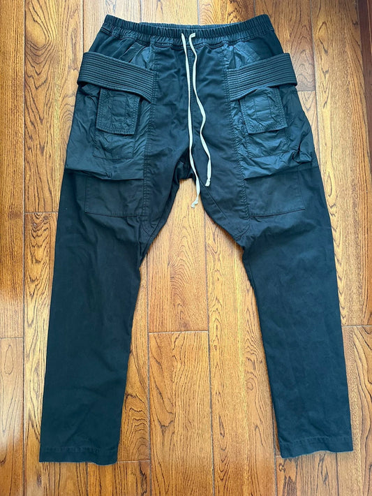 Rick Owens DRKSHDW Nylon Paneled Cargo Pants
