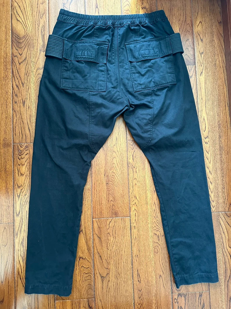 Rick Owens DRKSHDW Nylon Paneled Cargo Pants