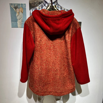 Vintage Hooded Jacket with Comfort Quality