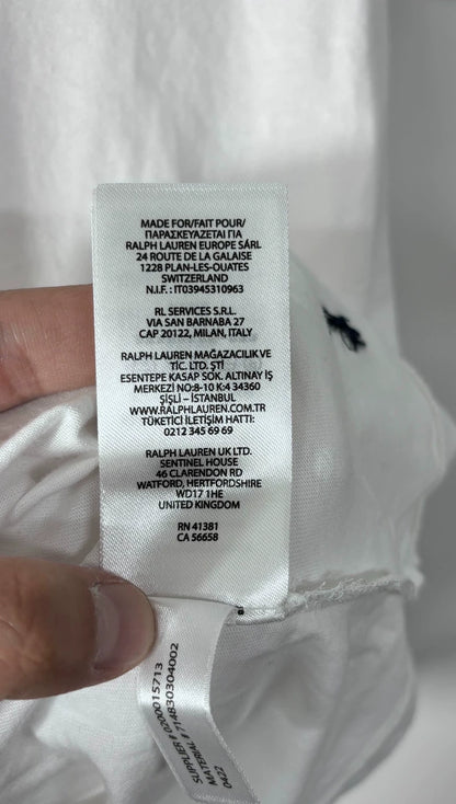 Polo Ralph Lauren Short Sleeve White T-Shirt