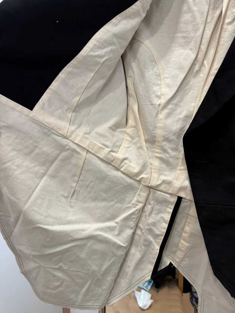 Comme Des Garcons Asymmetric Cut Blazer S