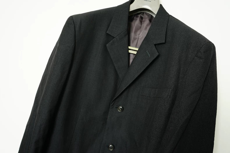 Yohji Yamamoto Three-Button Mid-Length Suit
