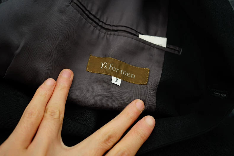 Yohji Yamamoto Three-Button Mid-Length Suit