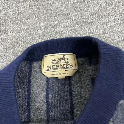 Hermes Cashmere Knit Sweater in M Size