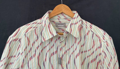 Missoni Sport Wave Pattern Long Sleeve Shirt