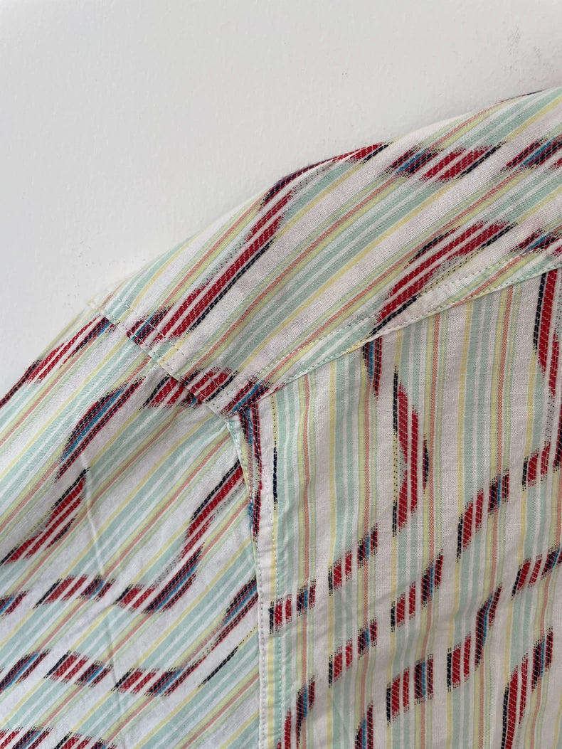 Missoni Sport Wave Pattern Long Sleeve Shirt