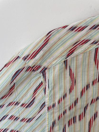 Missoni Sport Wave Pattern Long Sleeve Shirt